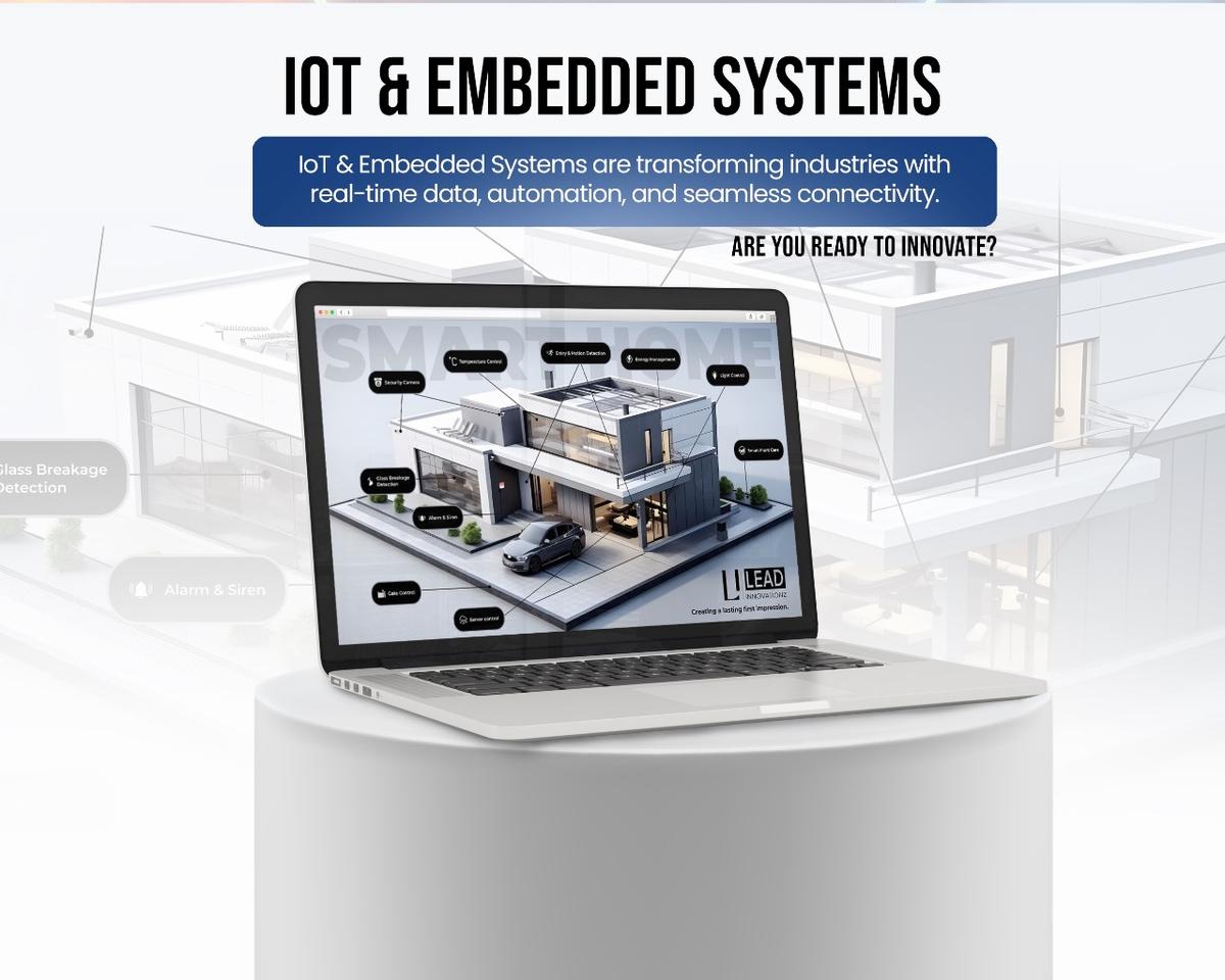 IoT & EMBEDDED SYSTEMS - Developed custom IoT solutions and embedded systems integration, featuring real-time monitoring, sensor networks, and smart device automation for industrial applications.