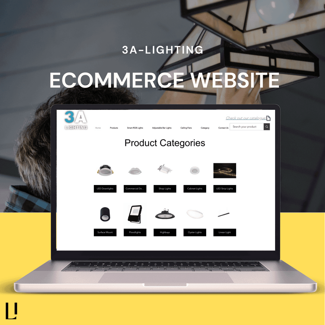 3A-LIGHTING - Enhanced the online shopping experience for a lighting company with a fully responsive e-commerce platform.