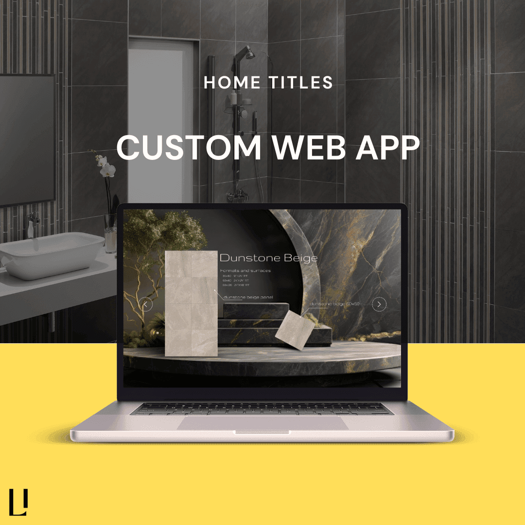 HOME TITLES - Developed a fully customized web app for home-related services, offering a sleek user interface and backend integration.