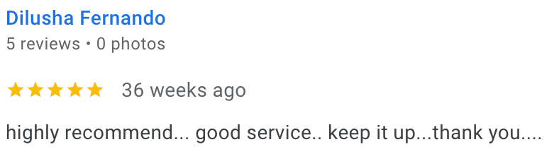 Client review 5